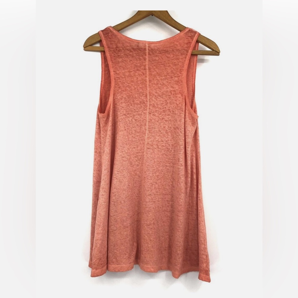 NWT Anthropologie Savoy Coral Swing Tank Top - Picture 3 of 5